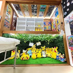 Cool Syowa Retro Style Manga&anime Sinjuku Kabukicho Tokyo